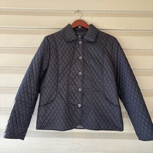 Rafaella Black Quilted Jacket